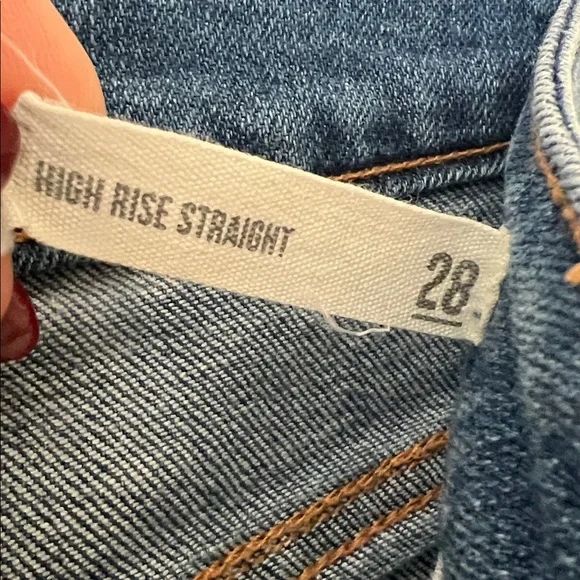 Harper Heritage High Rise Straight Cropped Jean - Picture 7 of 7